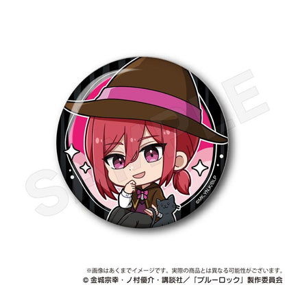 《藍色監獄》交易迷你角色罐徽章 魔法師版 【整盒／8個裝】