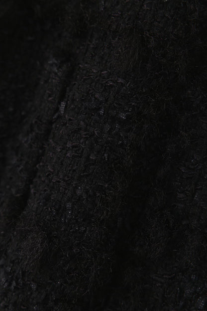 格紋 tweed 長袖襯衫