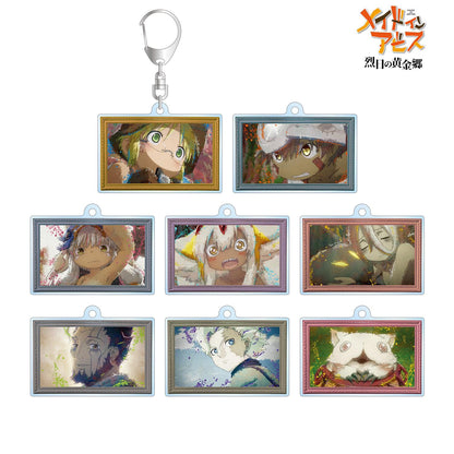 《來自深淵》 烈日的黃金鄉 扭蛋 grunge 帆布 亞克力鑰匙扣單位/盒 【全套盒裝/8包裝入】