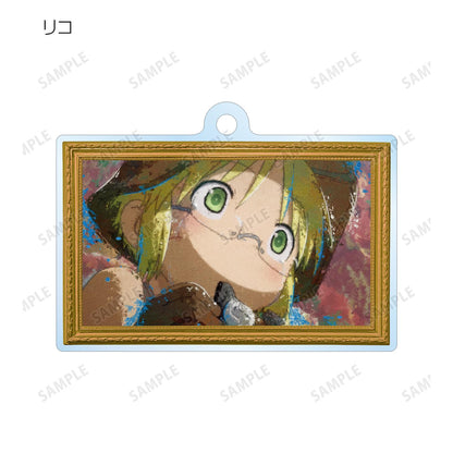 《來自深淵》 烈日的黃金鄉 扭蛋 grunge 帆布 亞克力鑰匙扣單位/盒 【全套盒裝/8包裝入】