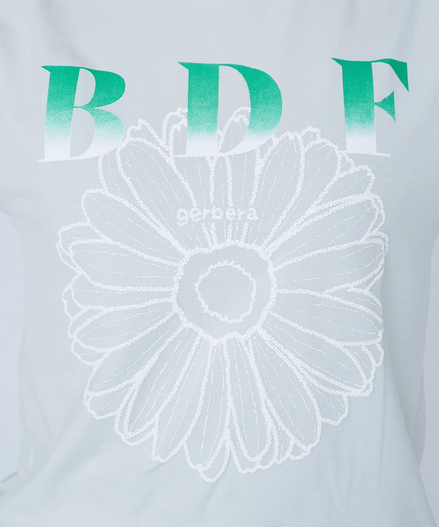 【限定】BDF花卉logo短袖T恤