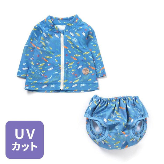 男童防曬緊身衣＆水上玩耍褲套裝_UV防護