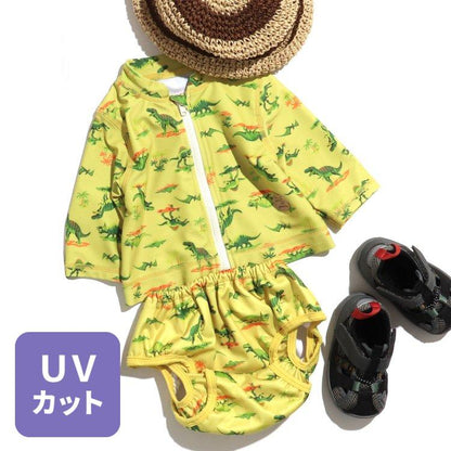 男童防曬緊身衣＆水上玩耍褲套裝_UV防護