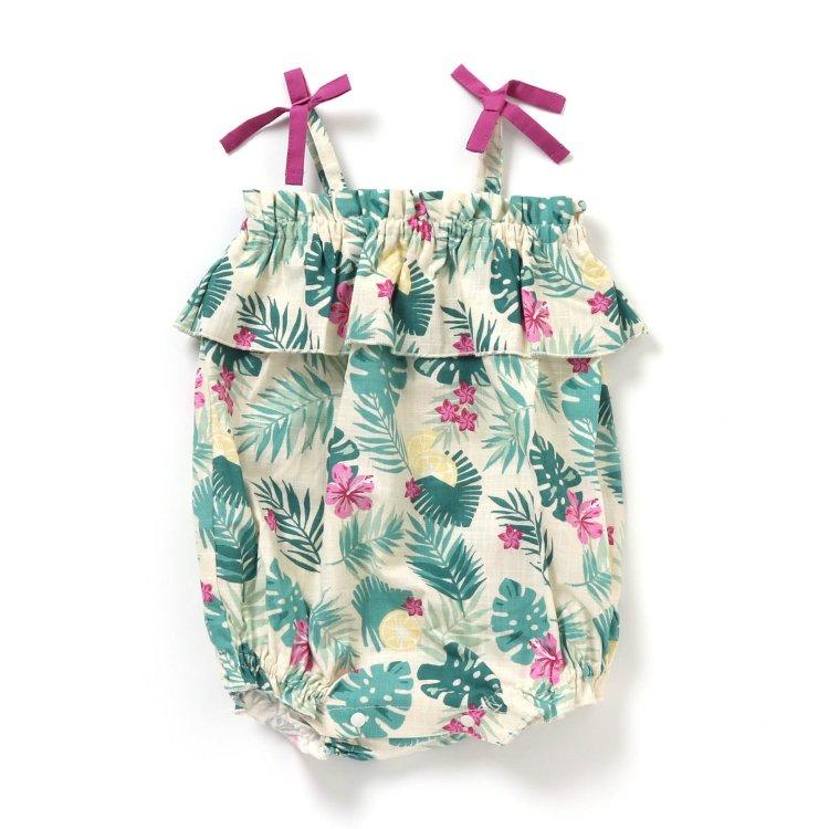 植物圖案連體衣