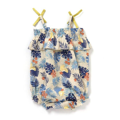 植物圖案連體衣