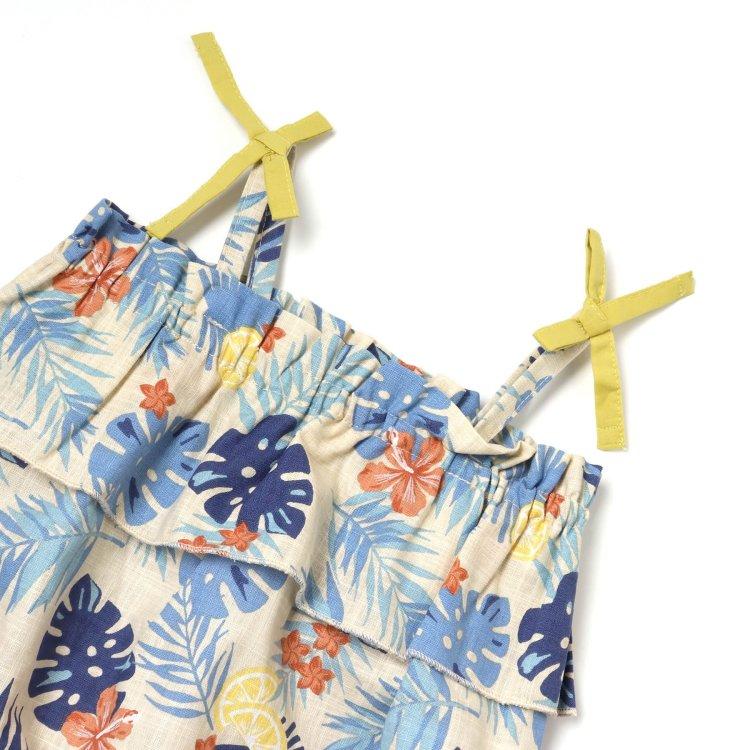 植物圖案連體衣