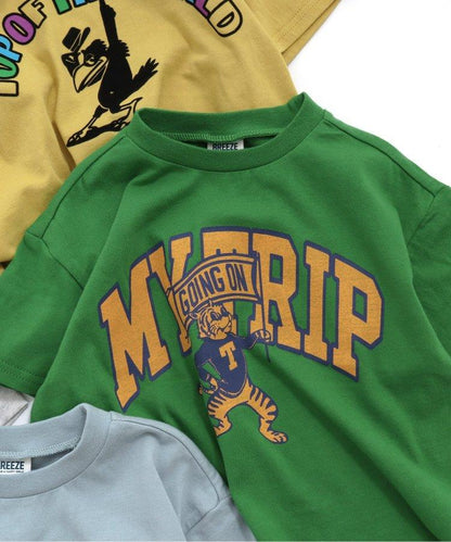 動物圖案印花T恤