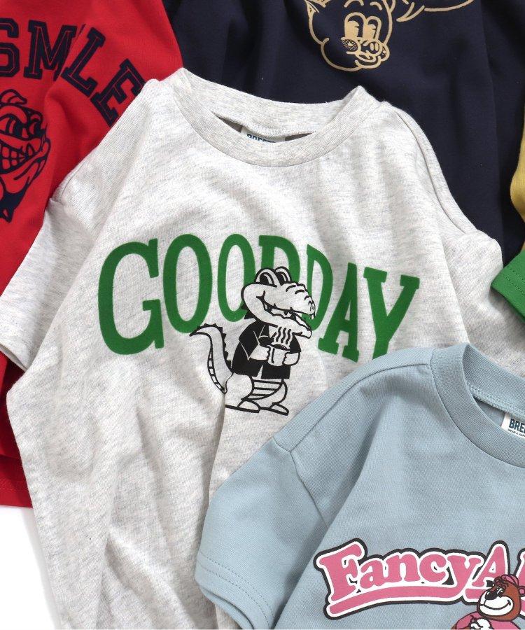 動物圖案印花T恤