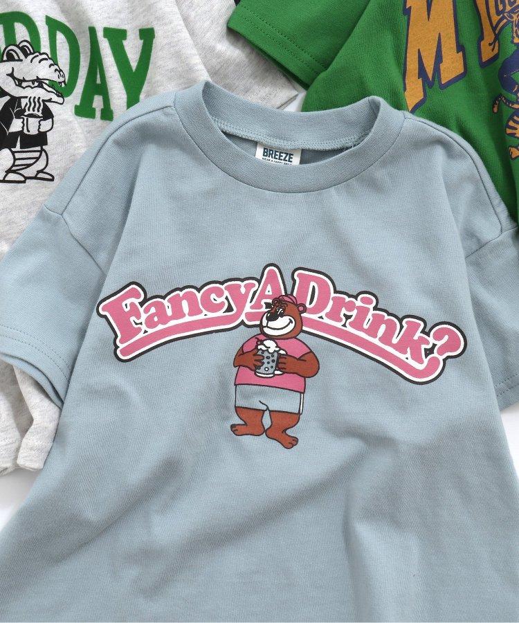 動物圖案印花T恤