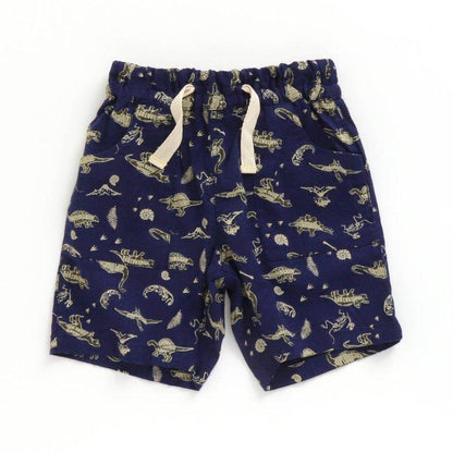恐龍圖案短褲 五分褲