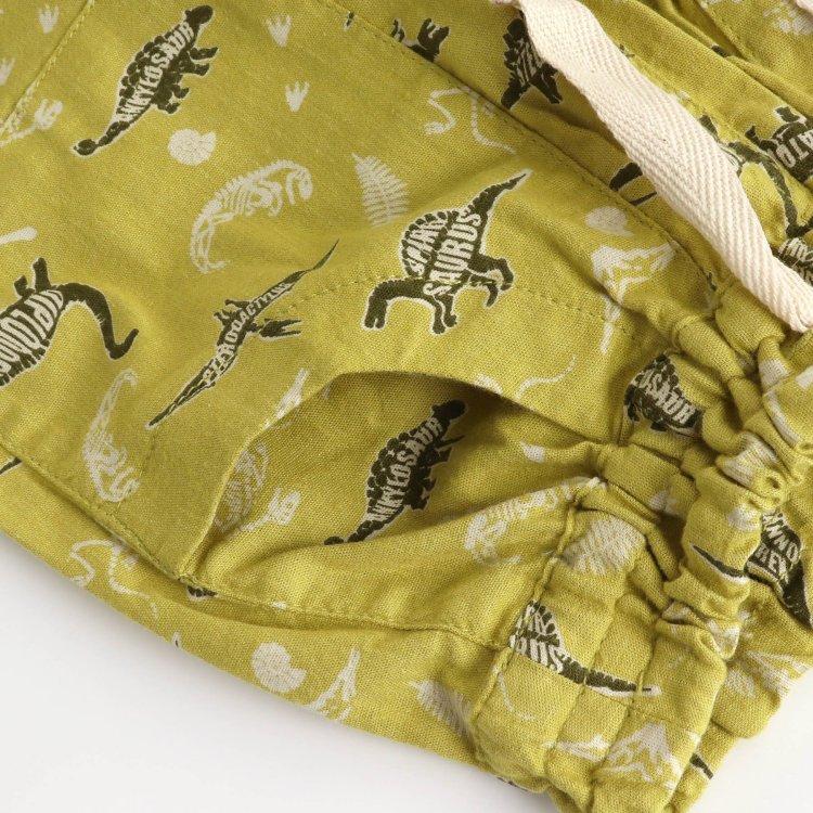 恐龍圖案短褲 五分褲