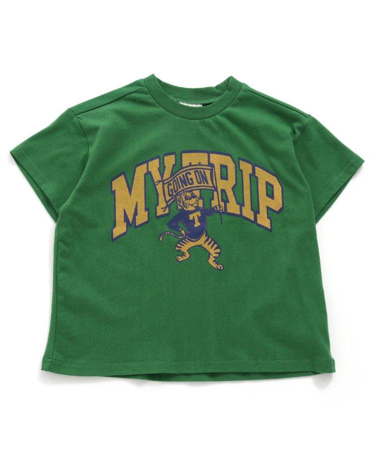 動物圖案印花T恤