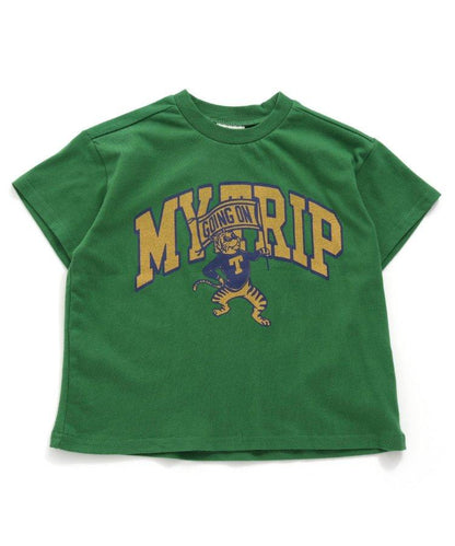 動物圖案印花T恤