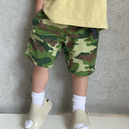 全印花攀巖短褲 五分褲