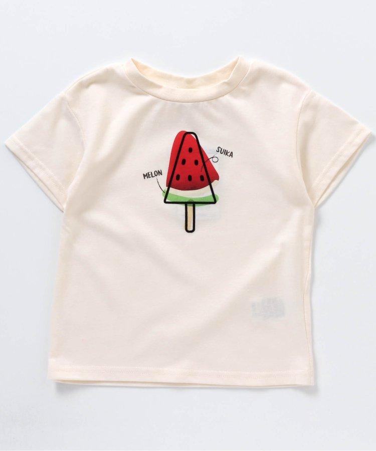 冰淇淋印花T恤
