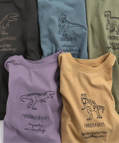 恐龍刺繡T恤