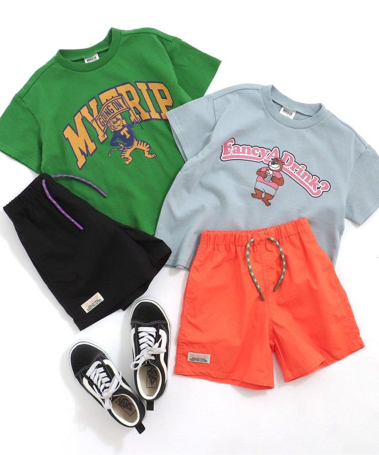 動物圖案印花T恤