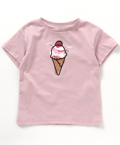 冰淇淋印花T恤