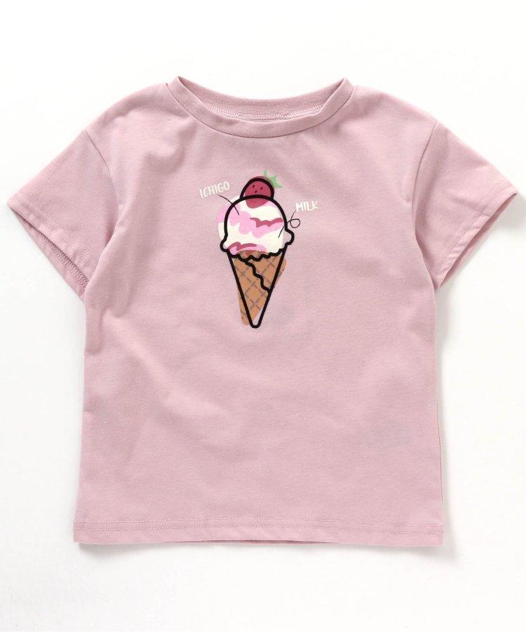 冰淇淋印花T恤
