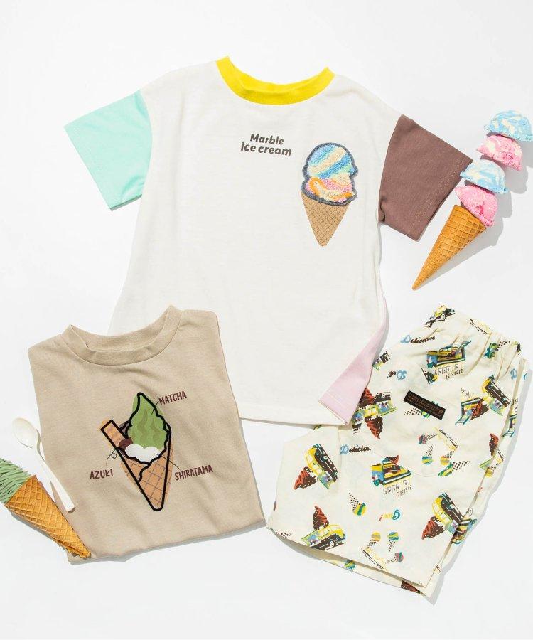 冰淇淋印花T恤