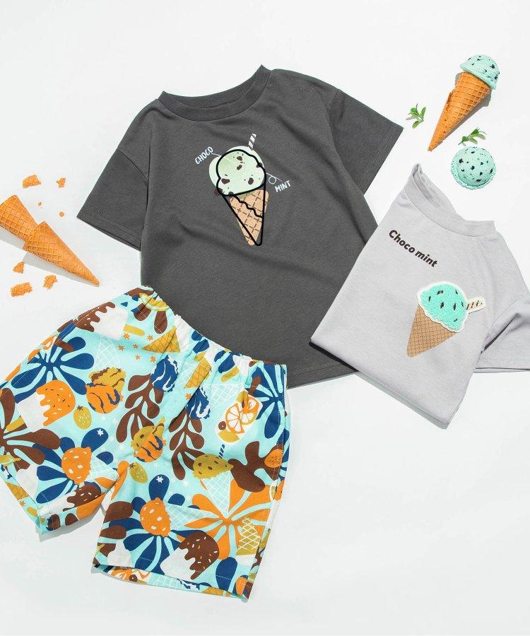 冰淇淋印花T恤