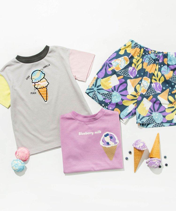 冰淇淋印花T恤