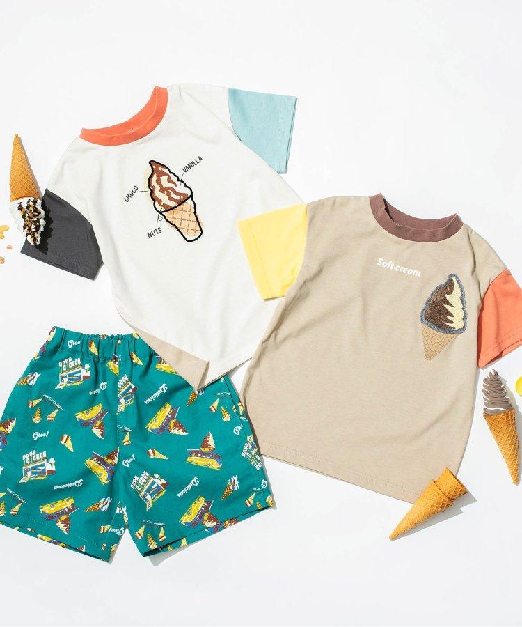 冰淇淋印花T恤