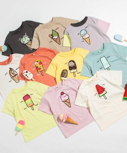 冰淇淋印花T恤