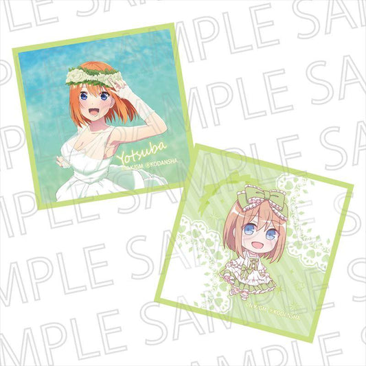 《五等分的新娘》 微纖維杯墊套裝 中野四葉