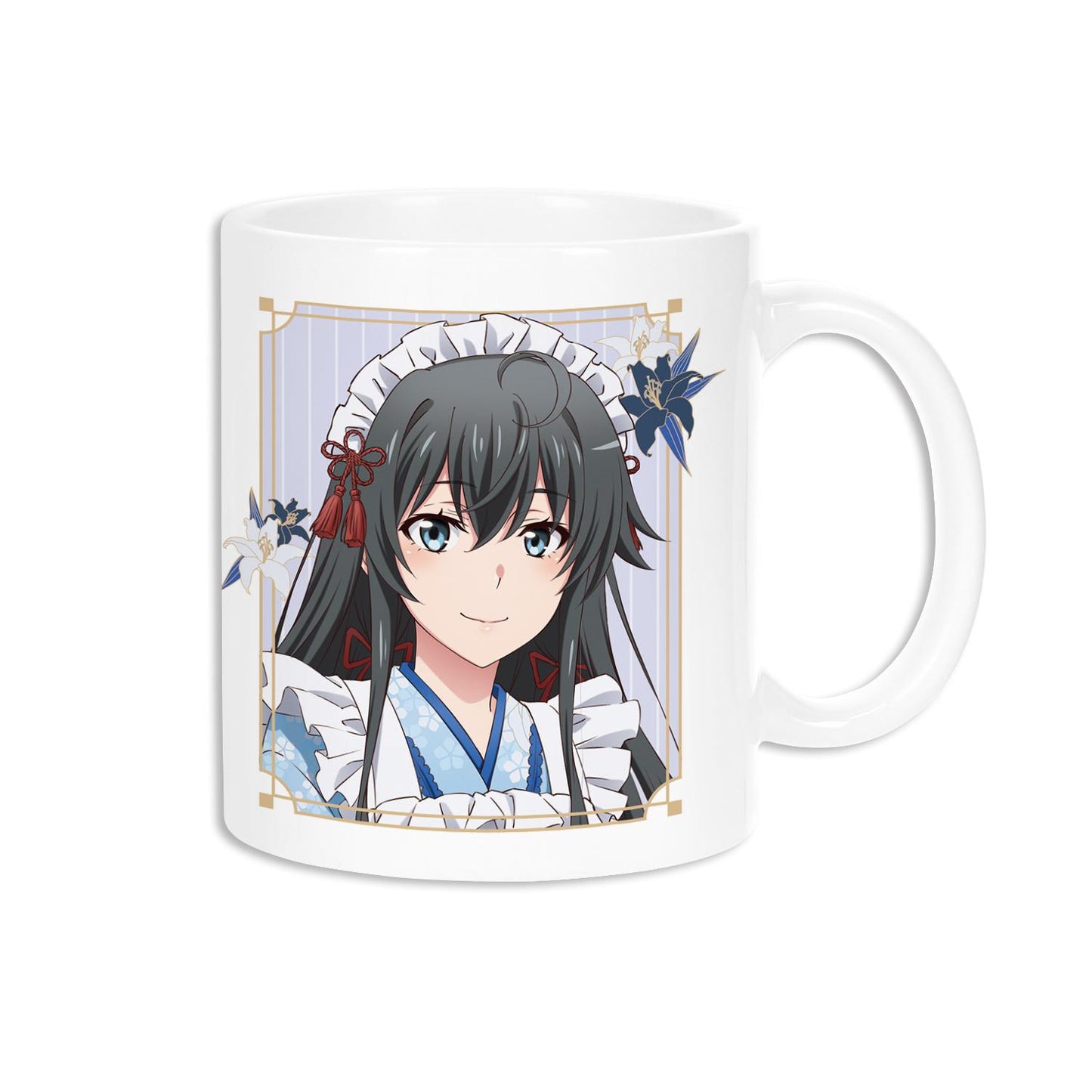 《我的青春戀愛物語果然有問題》描繪新插圖 雪之下雪乃 和風女僕裝ver. 馬克杯
