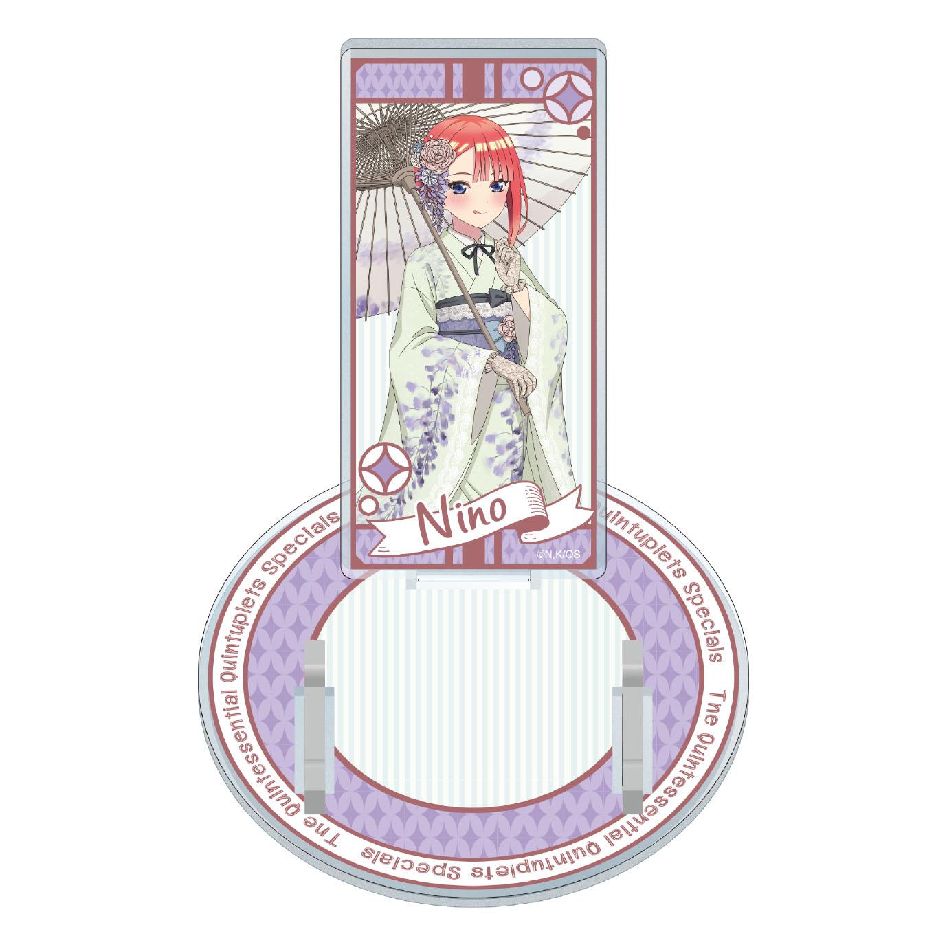 《五等分的新娘》∽_復古現代風格 亞克力麵條夾 中野二乃