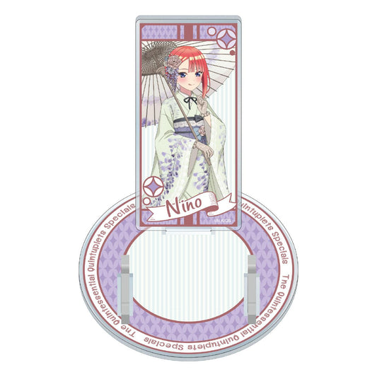 《五等分的新娘》∽_復古現代風格 亞克力麵條夾 中野二乃