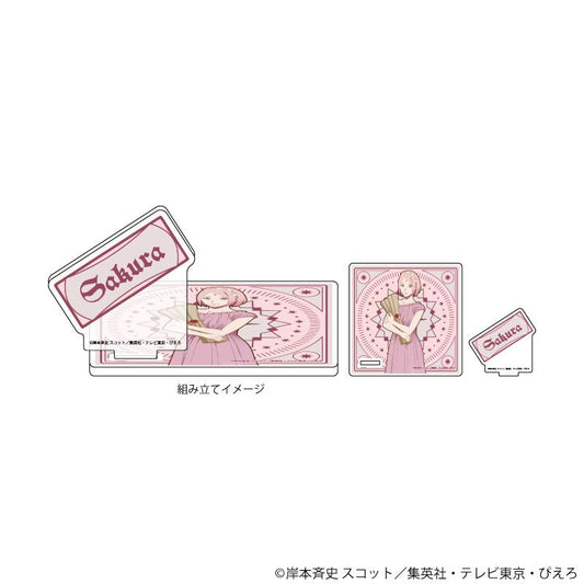 火影忍者BORUTO-博爾特- NEXT GENERATIONS-亞克力杯墊支架03/宇智波櫻 塔羅牌版(描繪下來的插圖)