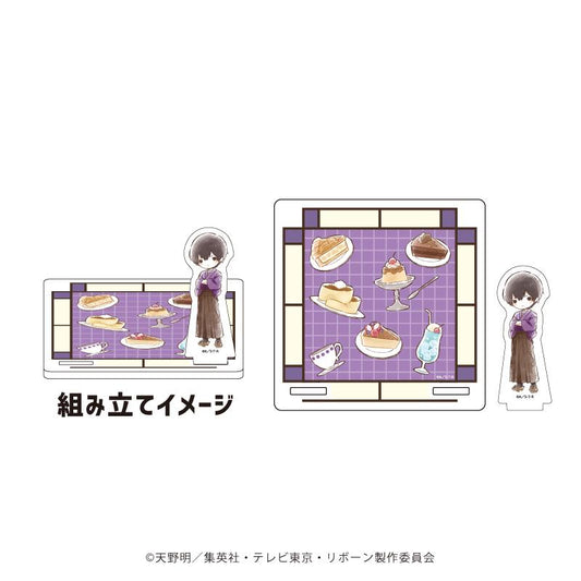 《家庭教師HITMAN REBORN!》_亞克力杯墊支架04/雲雀恭彌 復古咖啡廳版(圖畫藝術插圖)