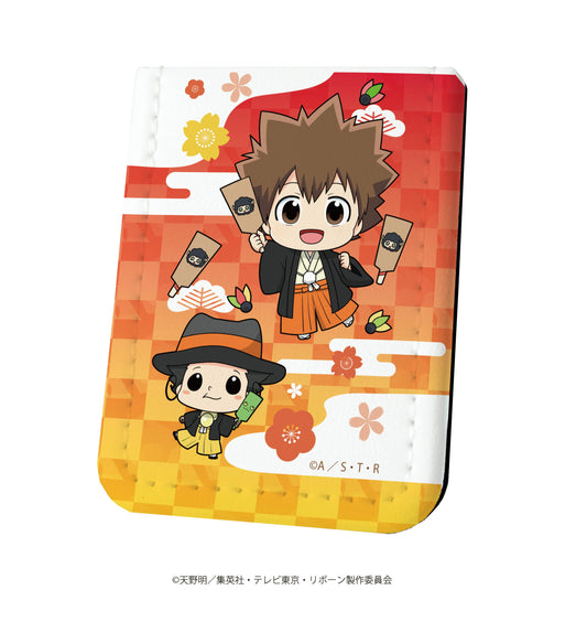 家庭教師HITMAN REBORN！-皮革手帳本11/新年版-沢田繩吉&Reborn(迷你角色)