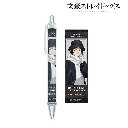 《文豪野犬》_描き下ろし插圖 芥川龍之介 冬日休假版 圓珠筆