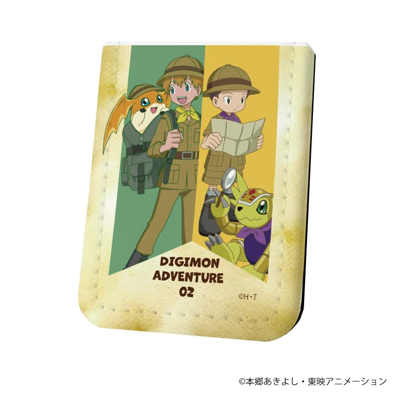 《數碼寶貝大冒險》02_皮革手冊15/伊織&阿爾馬迪蒙&武&小翼獸 探險版(描繪新插圖)