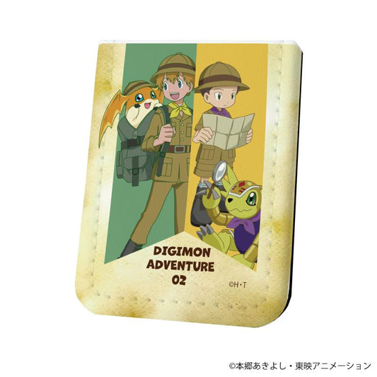 《數碼寶貝大冒險》02_皮革手冊15/伊織&阿爾馬迪蒙&武&小翼獸 探險版(描繪新插圖)