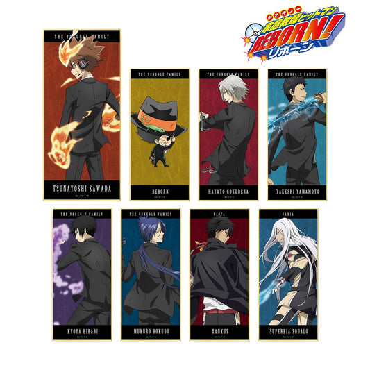 《家庭教師HITMAN REBORN!》- 描繪中的插圖 戰鬥背影版 - 帶交易支架的彩紙單位/單品