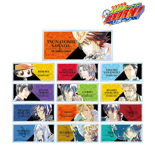 《家庭教師HITMAN REBORN!》_第2波交易 Ani-Art 亞克力姓名牌單位/單品