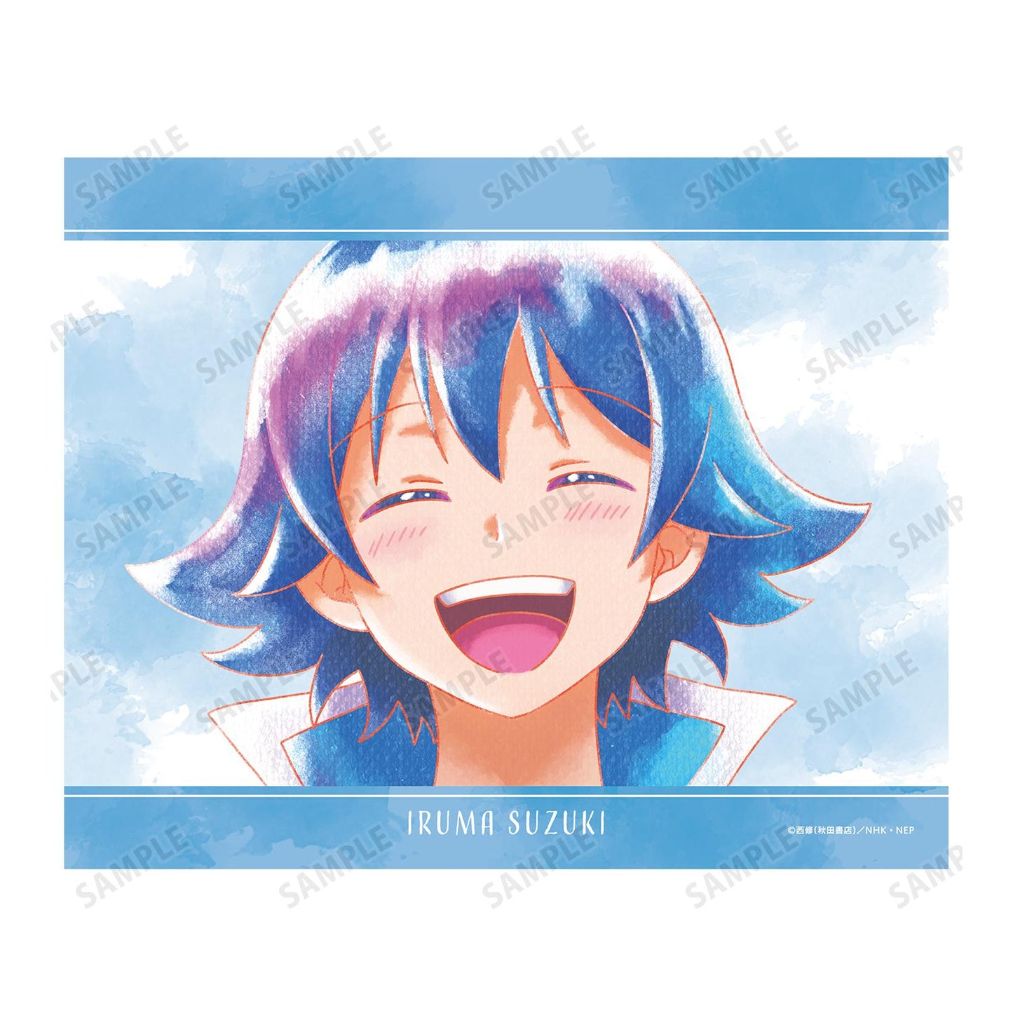 《入間同學入魔了！》- 鈴木入間 Ani-Art 水藍色畫布畫板