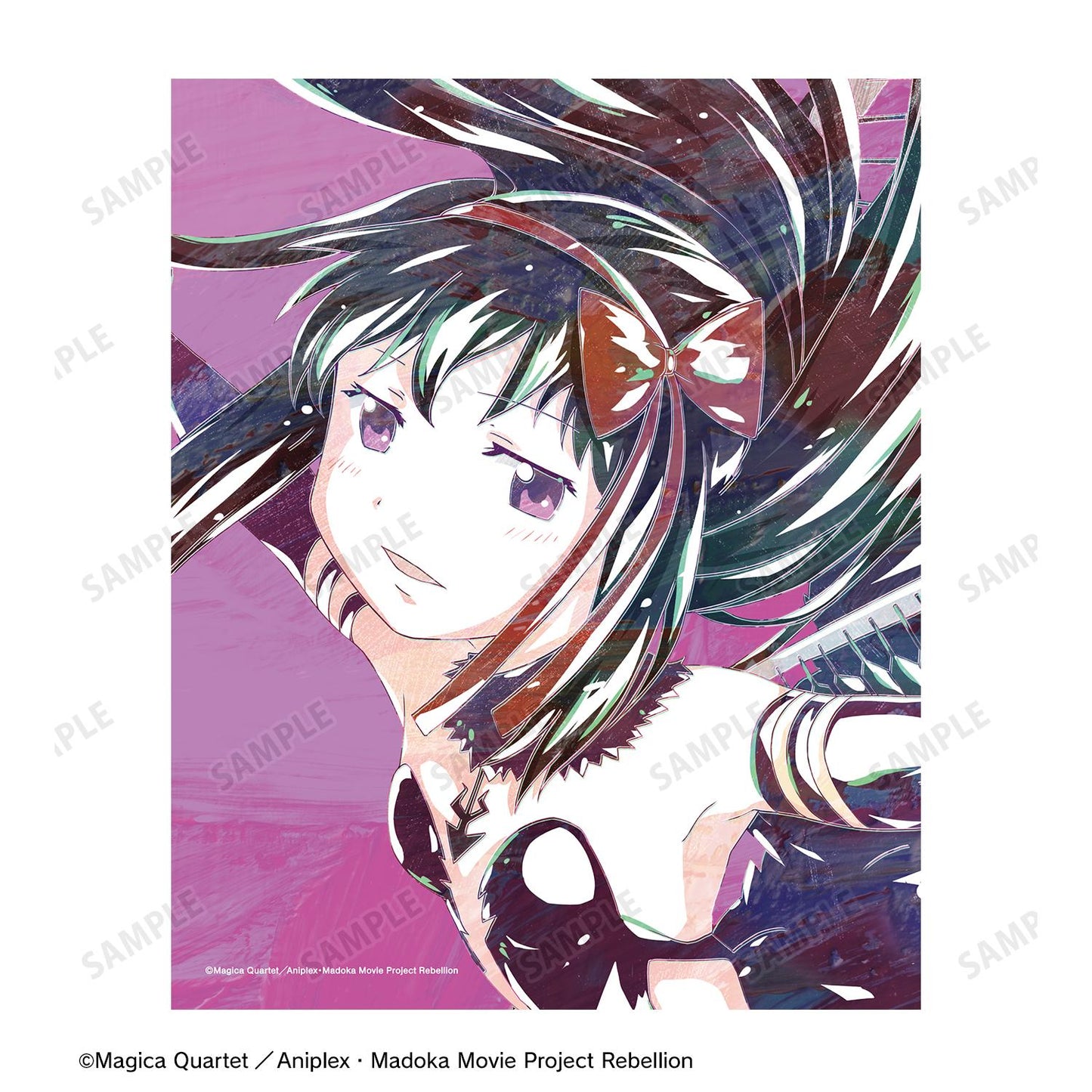 劇場版 《魔法少女小圓》[新編]叛逆的故事_惡魔鶴羽 Ani-Art 帆布畫板