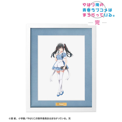 《我的青春戀愛物語果然有問題》_描繪下來的插圖 雪之下雪乃 美式餐廳版 角色人物圖