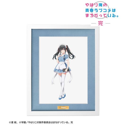 《我的青春戀愛物語果然有問題》_描繪下來的插圖 雪之下雪乃 美式餐廳版 角色人物圖