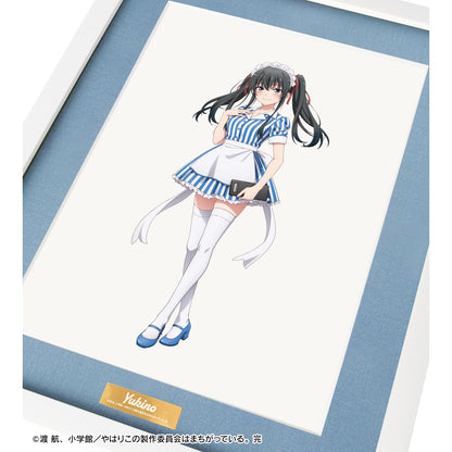 《我的青春戀愛物語果然有問題》_描繪下來的插圖 雪之下雪乃 美式餐廳版 角色人物圖