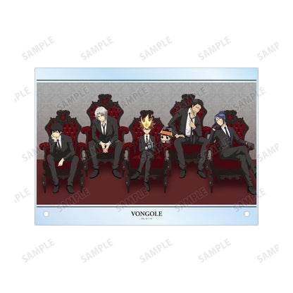 《家庭教師HITMAN REBORN!》- 描繪下來的插圖 雅典娜家族 寶座版 A5 亞克力面板
