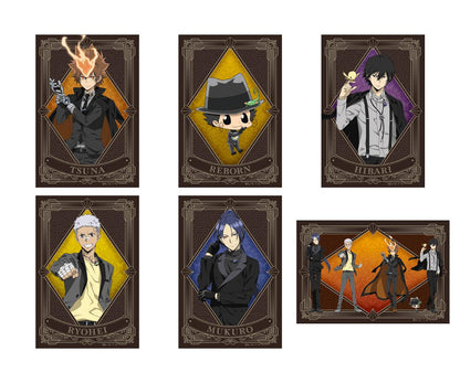 《家庭教師HITMAN REBORN!》描繪卡片套裝【黑色西裝版】A