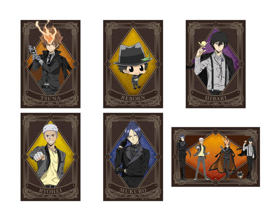 《家庭教師HITMAN REBORN!》描繪卡片套裝【黑色西裝版】A