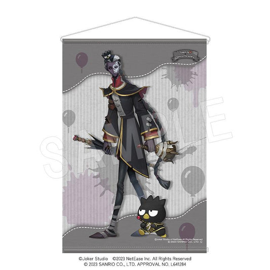 IdentityV×《Sanrio》_B2掛毯 白黑無常(黑:範無窮)&壞壞瑪麗