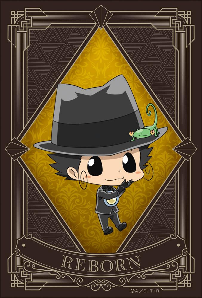 《家庭教師HITMAN REBORN!》描繪卡片套裝【黑色西裝版】A